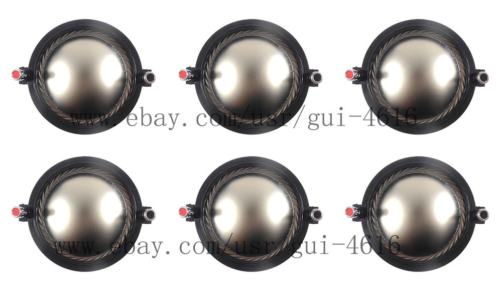 6pcs Diaphragm For PRV RPD3220Ti PRV D3220Ti & D3220Ti-ND Driver 8 Ohms