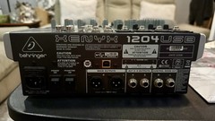 Behringer XENYX 1204USB Mixing Console, 12-Channel USB, Phantom Power