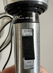 Vintage Realistic Highball Unidirectional & Cardioid 33-992d Microphones (2).