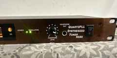 Rolls Mountable Rack RS80 1U Quartz PLL Synthesized AM/FM Tuner Tested Works