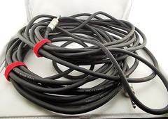 LIVE WIRE ELITE 1/4 male to 1/4 male 25′ SPEAKER CABLES (2)(Two), one pair S1225