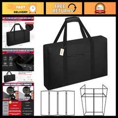 Heavy Duty DJ Facade Booth Carrying Bag, Thick Fabric, Front Pocket, 47.2″ L x 5