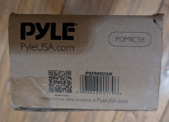 Pyle Handheld Microphone Dynamic Moving Coil Cardioid Unidirectional (PDMIC58)