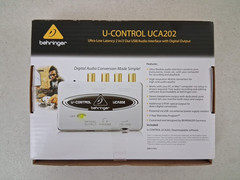 Behringer UCA202 U-Control Ultra 2in/2Out USB/Audio Interface w/ Box & Manual