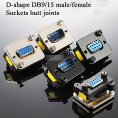 Panel Mount D Type USb3.0/2.0 Hdmi Female-Female Metal Connector Jack Socket