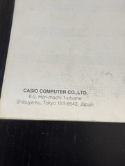 Casio LK-30 LK-33 Electronic Keyboard Owners Manual Guide Book Old Vintage 1990s