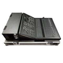 ProX XS-MIDM32RDHW Console Flight Case w Doghouse & Wheels for Midas M32R Mix…