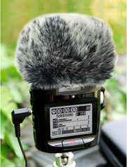 Windscreen Muff Dead Cat Fur For H2n H4n Handy Recorder Microphone