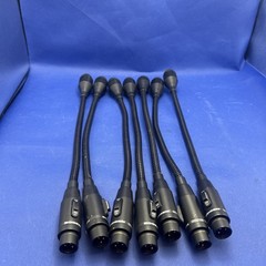 Lot Of 7 Bogen GDU150 Wired Microphones No Cables