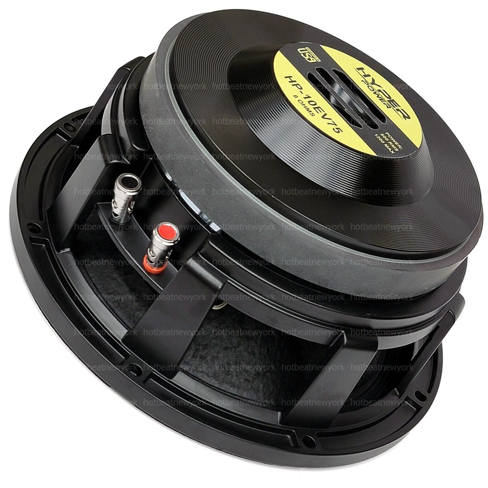 Replacement Woofer for EVM10DLX 10″ 600-Watts RMS 8-ohm Speaker Driver HP-10EV75