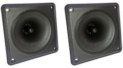 2-Pack 4-3/8” Super Piezo Bullet Tweeter 1000W replacement for Motorola KSN1165A