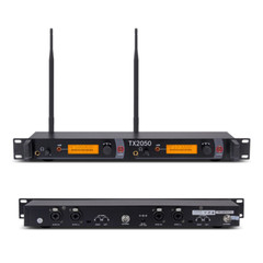 Wireless In Ear Monitor System 5 Receivers Pro Audio UHF 2 channel Stage Studio