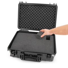 CM Waterproof Hard Case with Customizable Foam for Items up to 15.5″ x 9.5″ x 5″