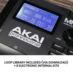 Akai Professional Mpx8 Mobile Audio Midi Controller With 8 Pads Sample Player