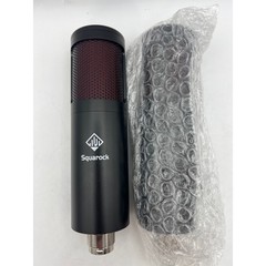 Squarock Commander M100 Podcast Bundle for 2 Audio Interface 48v XLR Streaming