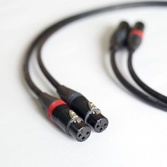 x’FT Belden 8424 4C-20 Neutrik XLR-M to XLR-F microphone Star Quad Pair Cables