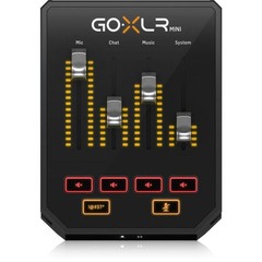 TC Helicon GoXLR MINI Online Broadcast Mixer with USB/Audio Interface and Mid…