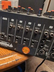 Teac Tascam Model M-108 Mixer Board, Powers On