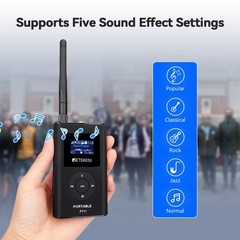 Retekess Wireless Tour Guide System Assisted Listening 10Receiver Meeting Church