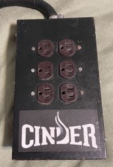 authentic “LEX” CINDER STUDIO PLUG (MODEL SP-60M music/recording SINGLE PHASE