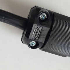 4ft Power Y Cable 12 AWG – 1 Edison Male to 2 Edison Female Connectors