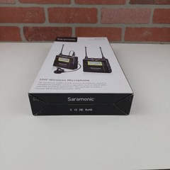 Saramonic UwMic10 UHF Wireless Lavalier Mic System RX10 TX10 96Ch Complete