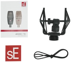 Se Electronics T2 Studio Recording Microphone w/Titanium Capsule+Shockmount+Case