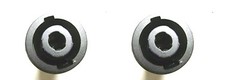 (2) Two NL4MMX Female SpeakON 4 Pin Coupler Adapter Lockable 4-Pole