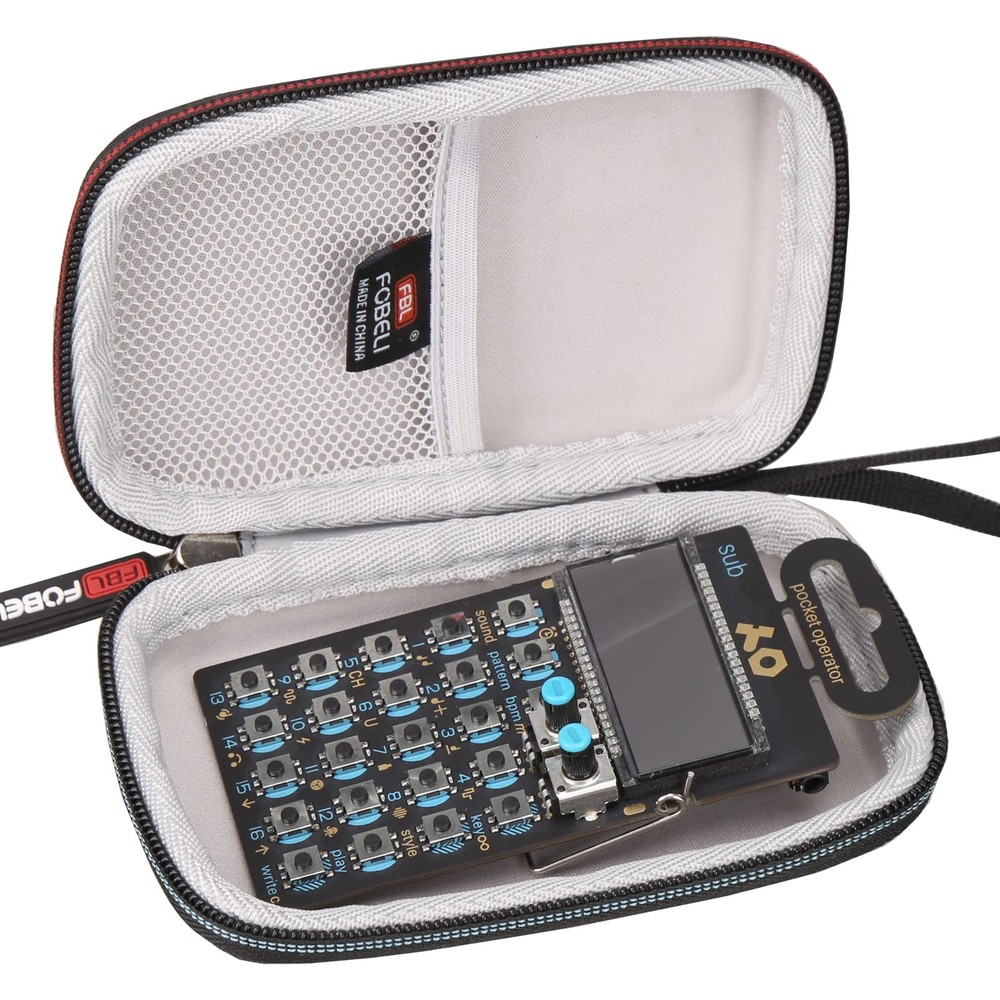 FBLFOBELI Hard Protective Case for Teenage 5.7 x 3.5 x 1.5 inches, Grey