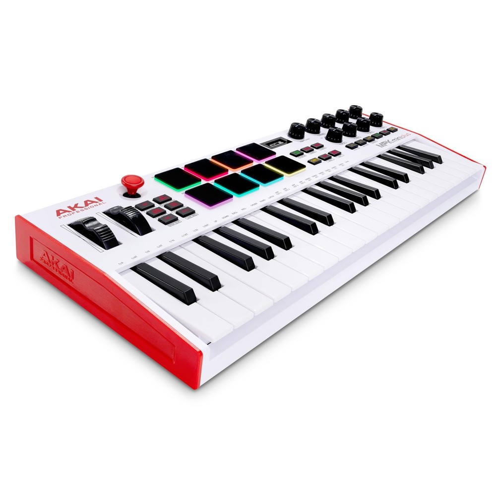 MPK Mini Plus – USB MIDI Keyboard Controller with 37 Mini Keys, 8 MPC Pads, Sequ