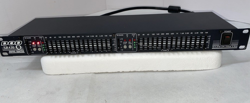 DOD SR430Q Dual 15-band Professional Equalizer MADE IN U.S.A Free SHIPPING!!