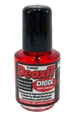2-pack FRESH STOCK CAIG LABS DeoxIT® 100% solution, 7.4mL, Brush App, D100L-2DB