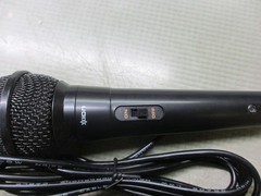 ION Wired Dynamic Microphone w/ 1/4″ Plug – Tested Working – Black Stage Mic 10′