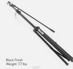 Pyle Heavy Duty Tripod Mic Stand Height & Boom Adjustable – Black PMKS56