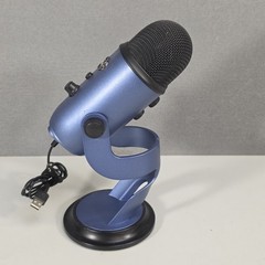 Blue Yeti USB Desktop Microphone Blue Mute Switch Adjustable Gain Condenser VG