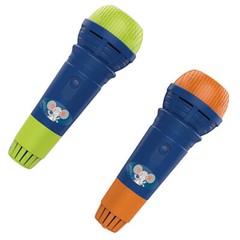 2PCS Echo Mic Mic Echo Echo Microphone Toy Echo Microphone Plastic Mic