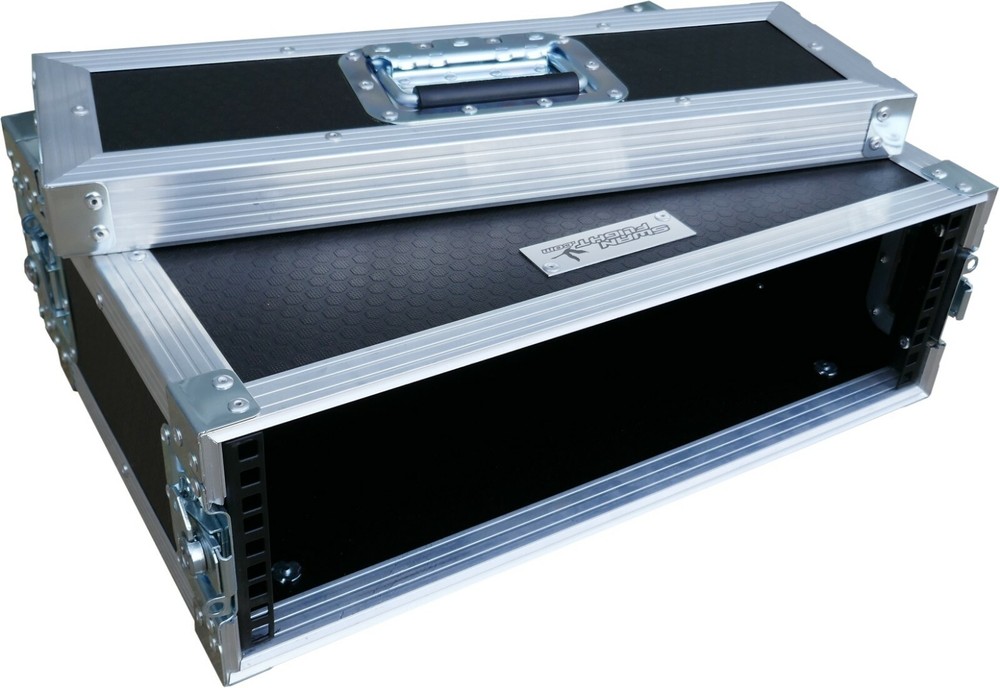 3U 2 Door 19″ Rack „Short Version 300mm“ Swan Flight Case (Hex)