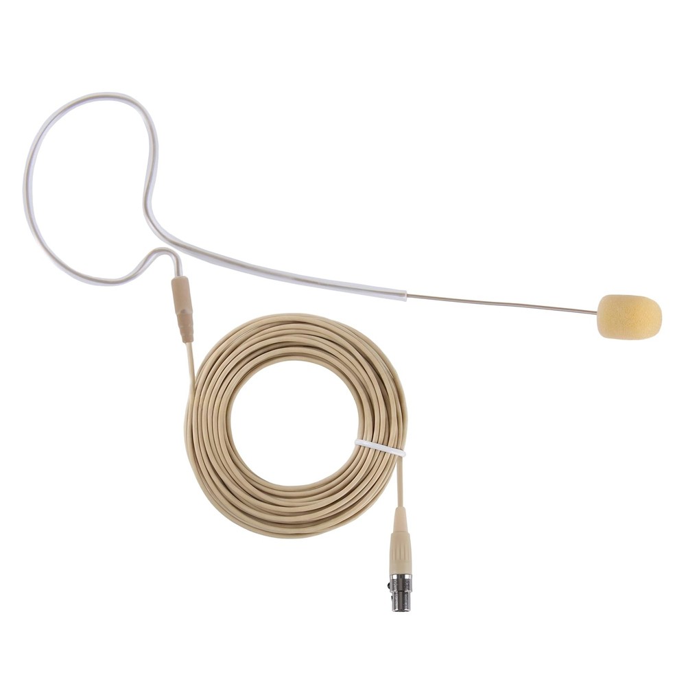 PYLE-PRO On-Ear Audio Condenser Microphone – Portable Small, Beige