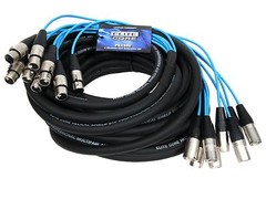 Elite Core 8 Channel 50 ft Balanced XLR Male to XLR Female Extension Stage Snake