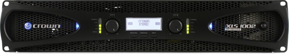 Crown XLS 1002 350W 2-channel Power Amplifier