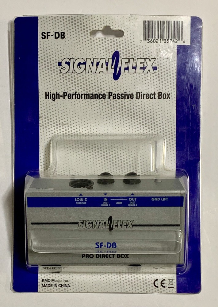 NIB Signal Flex SF-DB High-Performance Passive Pro Direct Box KMC Music