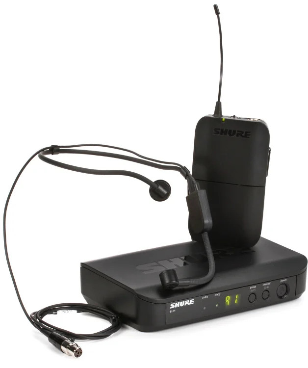 Shure BLX14/PGA31 Wireless Headworn Microphone System – H11 Band