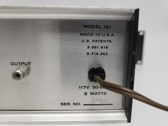 Vintage 1970s DBX 161 Compressor Limiter, RCA Unbalanced -10dBV (Tested)