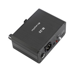 Microphone Preamp High Gain 48V Power XLR Output Mic Preamplifier For