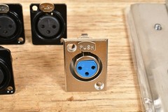 LOT of 24 Female XLR Panel Connectors with Wall Plates + Extras