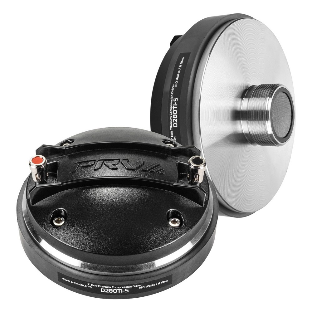 PRV Audio D280Ti-S 1″ EXIT PRO AUDIO TITANIUM COMPRESSION DRIVER (Each)