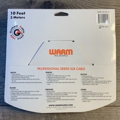 Warm Audio PRO-XLR-10 Pro Series Studio & Live XLR Microphone Cable 10′ 3 Meter!