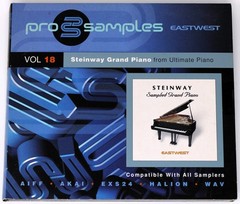 East West Pro Samples 18 Steinway Grand Piano Sample/Sound Library/Sampling 2 CD