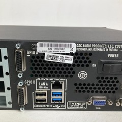 QSC Q-SYS I/O Frame 8s Integrated System Platform NO CARDS