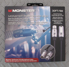 Monster Cable Prolink Performer 600 30ft XLR Microphone Cable